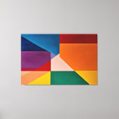 バランスの色 キャンバスプリント (正面)