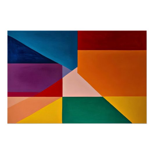 バランスの色 ポスター (正面)