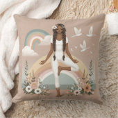 バランスの落ち着きボホヨガピロー クッション (ブランケット)