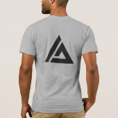 バランスの軍隊のティー Tシャツ (裏面)