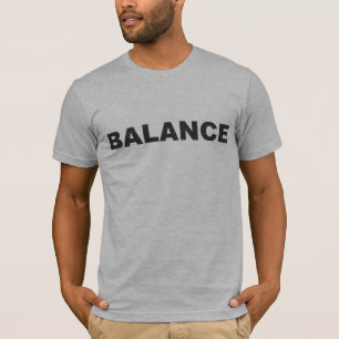 バランスの軍隊のティー Tシャツ