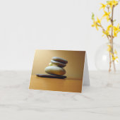 バランスの©…あることの芸術 カード (黄色い花)