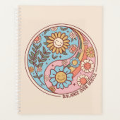 バランスを取ってハッスルを行う プランナー手帳 (正面)