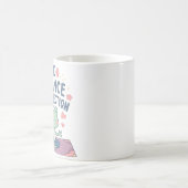バランスを求め、完璧ではない コーヒーマグカップ (中央)