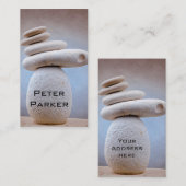 バランスストーンスクエア+アイディア 名刺 (正面/裏面)