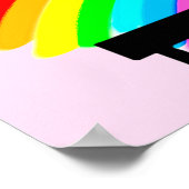 バランスパーソナライズされたビームクイーン体操ポスター ポスター (角)