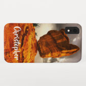 バランスパーソナライズされた岩の名前 Case-Mate iPhoneケース (裏面(横))