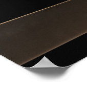 バランスビームの体操選手 ポスター (角)