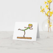 バランスビーム カード (黄色い花)