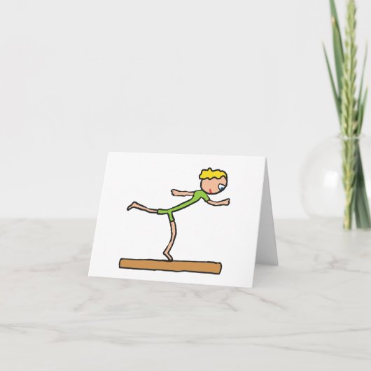 バランスビーム カード (正面)
