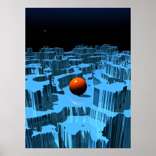 バランスボール ポスター (正面)