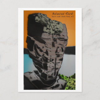 バランスロックポストカード ポストカード