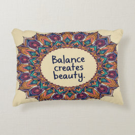 バランス作成美しい- 感動的 アクセントクッション
