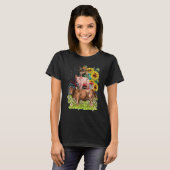 バランス動物農場の牛の豚ヤギのチケについての生活 Tシャツ (正面フル)