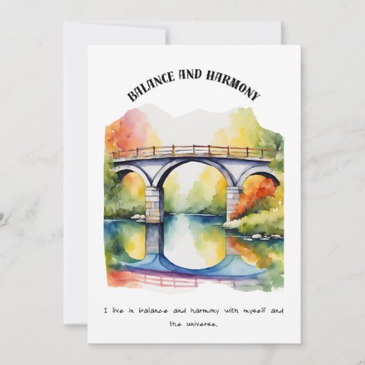 バランス及び調和 シーズンカード (正面)