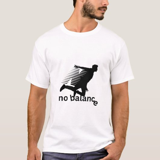 バランス感覚なし 転倒 - サルカスティックTシャツ Tシャツ (正面)