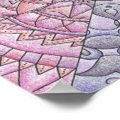 バランス曼荼羅 ポスター (角)