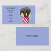 バランス象 名刺 (正面/裏面)