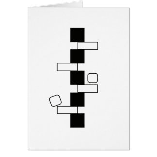 "バランス"の近代美術カード(5" x 7")