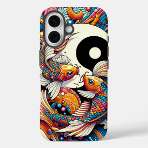 バランス – コイ- IPhone Case 16ケース
