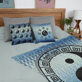 バランス：バGua、8つのトリグラム陰陽TCM クッション