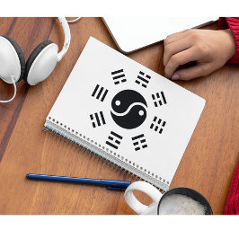 バランス：バGua、8つのトリグラム陰陽TCM ノートブック