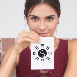 バランス：バGua、8つのトリグラム陰陽TCM ポストカード