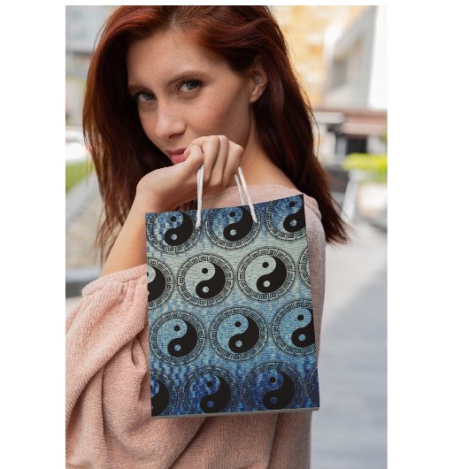 バランス：バGua、8つのトリグラム陰陽TCM ミディアムペーパーバッグ