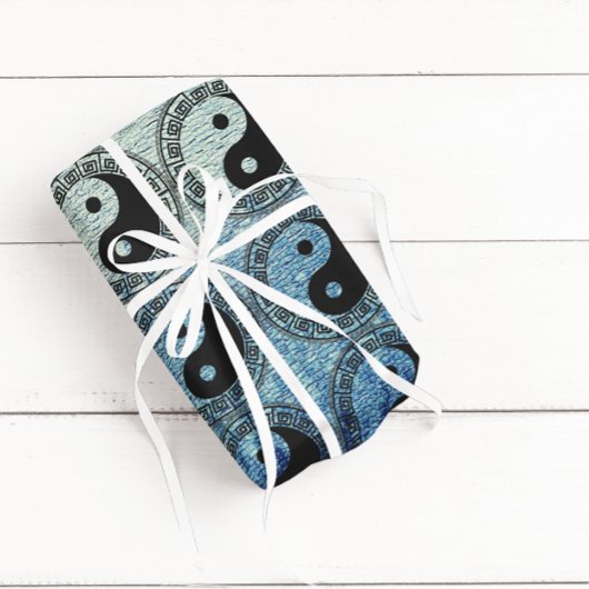 バランス：バGua、8つのトリグラム陰陽TCM ラッピングペーパーシート