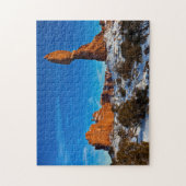 バランス・ロック・ユタ。 ジグソーパズル (縦)