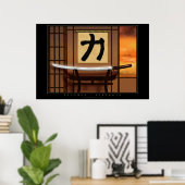 バランス – 強度 ポスター (ホームオフィス)