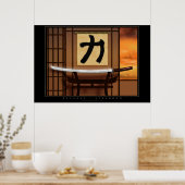 バランス – 強度 ポスター (キッチン)