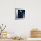 「バランス」額縁のウォールアートポスター | ミニマル&モ ポスター (キッチン)