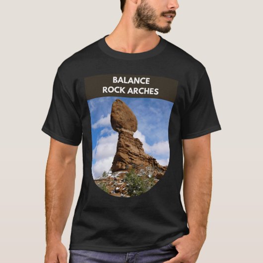 バランロックアーチ – ユタ Tシャツ (正面)