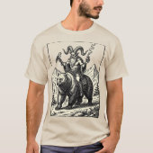 バラン、ホーク、アンド・ベア Tシャツ (正面)