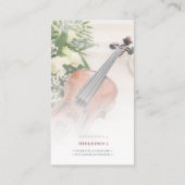 バラヴァイオリンミュージシャン名刺 名刺 (裏面)