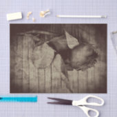 バラヴィンテージアンティークセピアブラウンデコパージュ 薄葉紙 (クラフト)