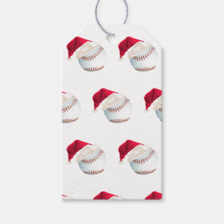 バラークリスマスベースボールサンタスポーツ ギフトタグ