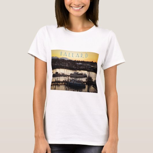 バラードボート Tシャツ (正面)