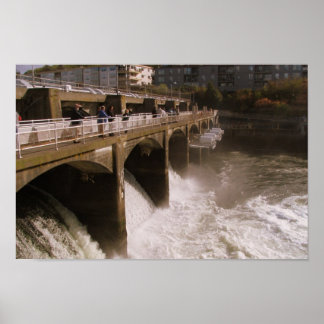 バラードロック – ワシントン州シアトル ポスター