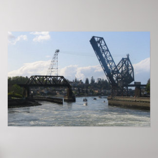 バラードロック – ワシントン州シアトル ポスター