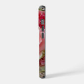バラ並列モノグラム iPhoneケース (左側面)