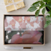 バラ付きハートティッシュペーパー 薄葉紙 (ギフト)