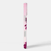 バラ付き子猫,ピンク明るい赤紫色白 Case-Mate iPhoneケース (裏面 / 右)