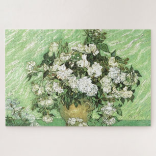 バラ付き花瓶 – Van Gogh Painting Artヴィンテージ ジグソーパズル
