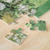 バラ付き花瓶 – Van Gogh Painting Artヴィンテージ ジグソーパズル (側面)