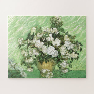 バラ付き花瓶 – Van Gogh Painting Artヴィンテージ ジグソーパズル