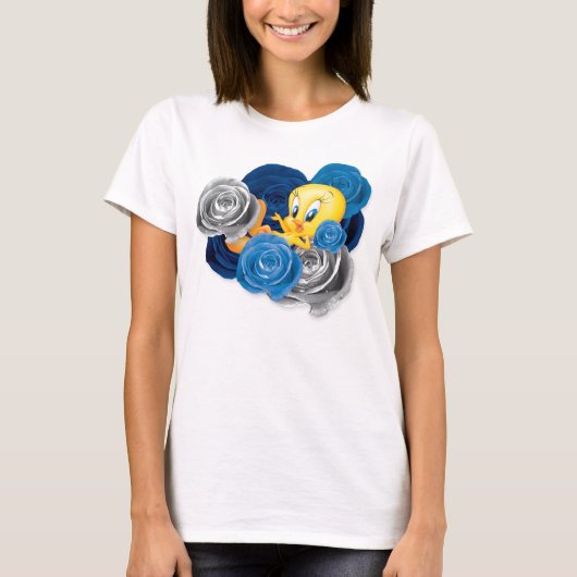 バラ付きTWEETY™ Tシャツ (正面)