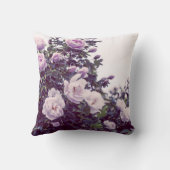 バラ低木の写真 クッション (裏面)