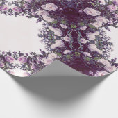 バラ低木の写真 ラッピングペーパー (角)